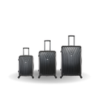 InUSA Vasty 3-Piece Hardside Spinner Luggage Set