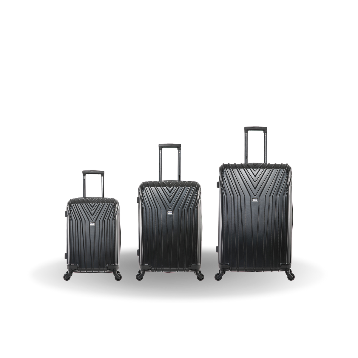 InUSA Vasty 3-Piece Hardside Spinner Luggage Set
