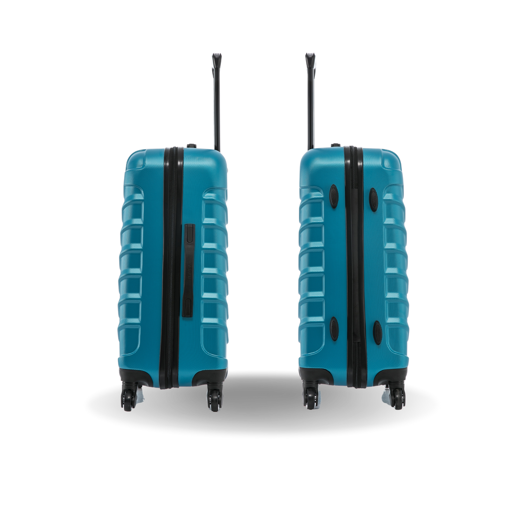 InUSA Endurance 24" Hardside Spinner Checked Suitcase