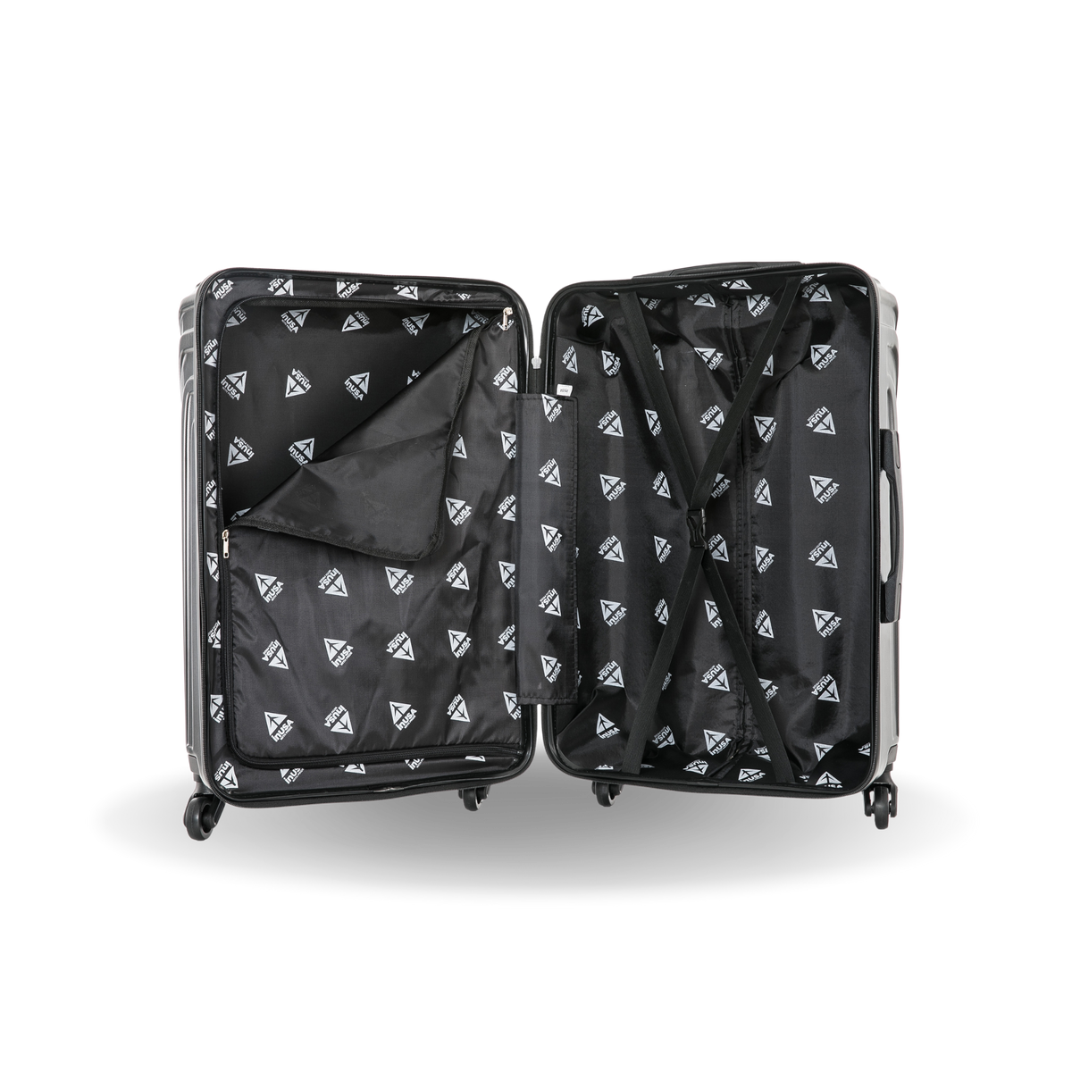 InUSA Vasty 28" Hardside Spinner Checked Suitcase