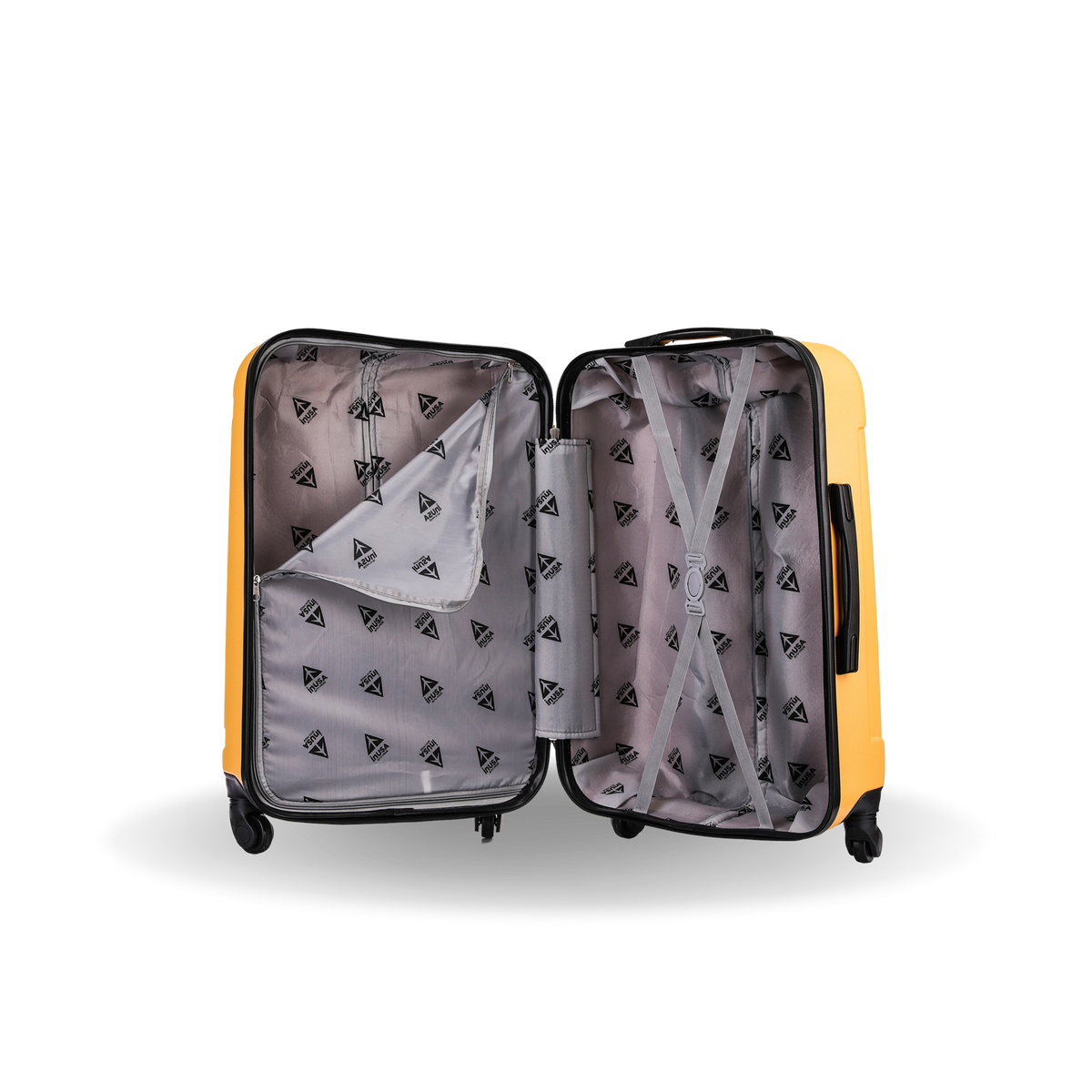 InUSA Pilot 24" Hardside Spinner Checked Luggage
