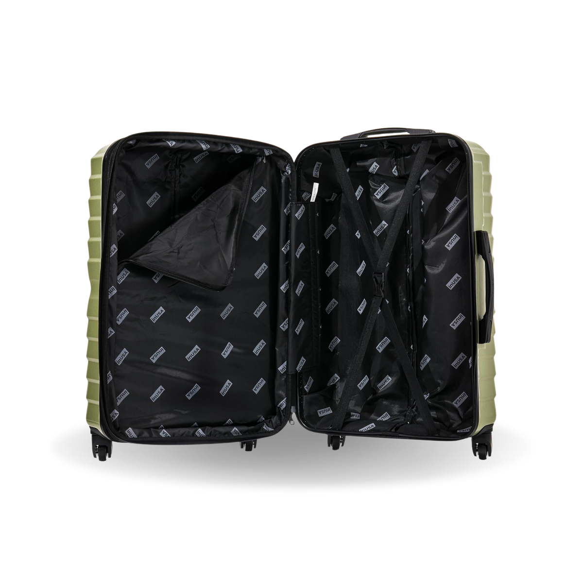 InUSA Aurum Carry-On Hardside Spinner Suitcase