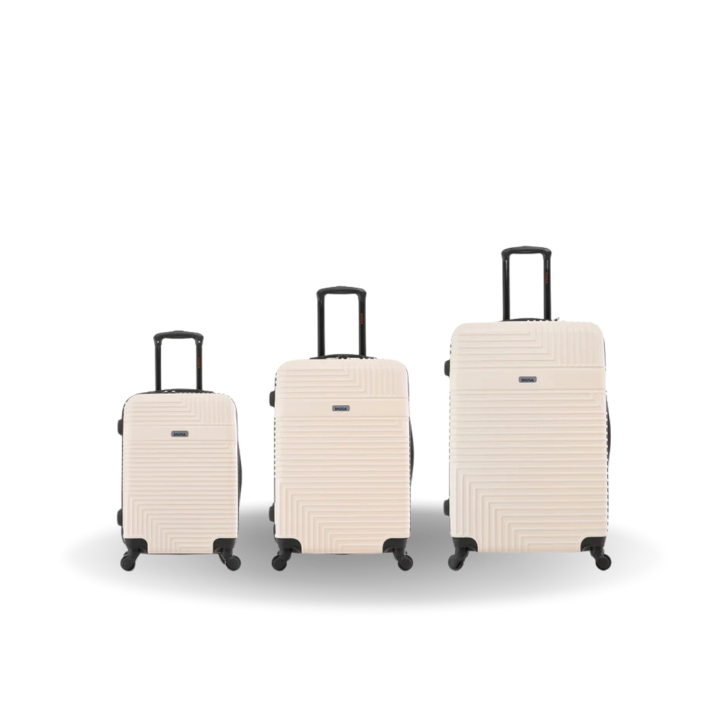 InUSA Resilience 3-Piece Hardside Spinner Luggage Set