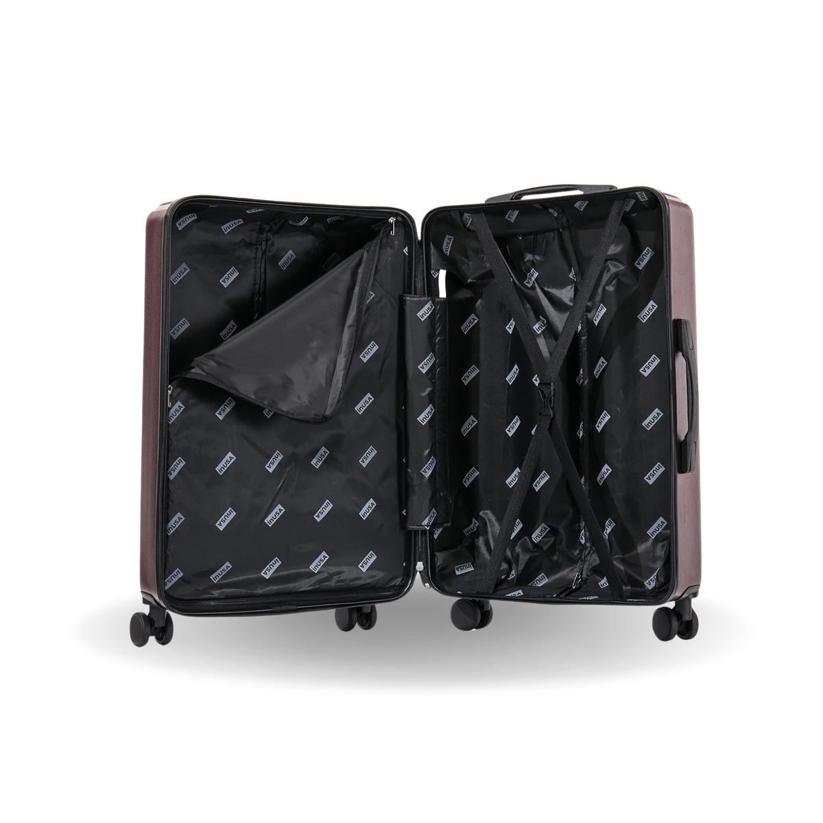 InUSA Drip 3-Piece Hardside Spinner Luggage Set