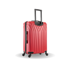 InUSA Vasty 24" Hardside Spinner Checked Luggage