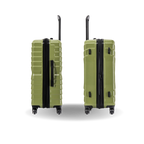InUSA Aurum 24" Hardside Spinner Checked Suitcase