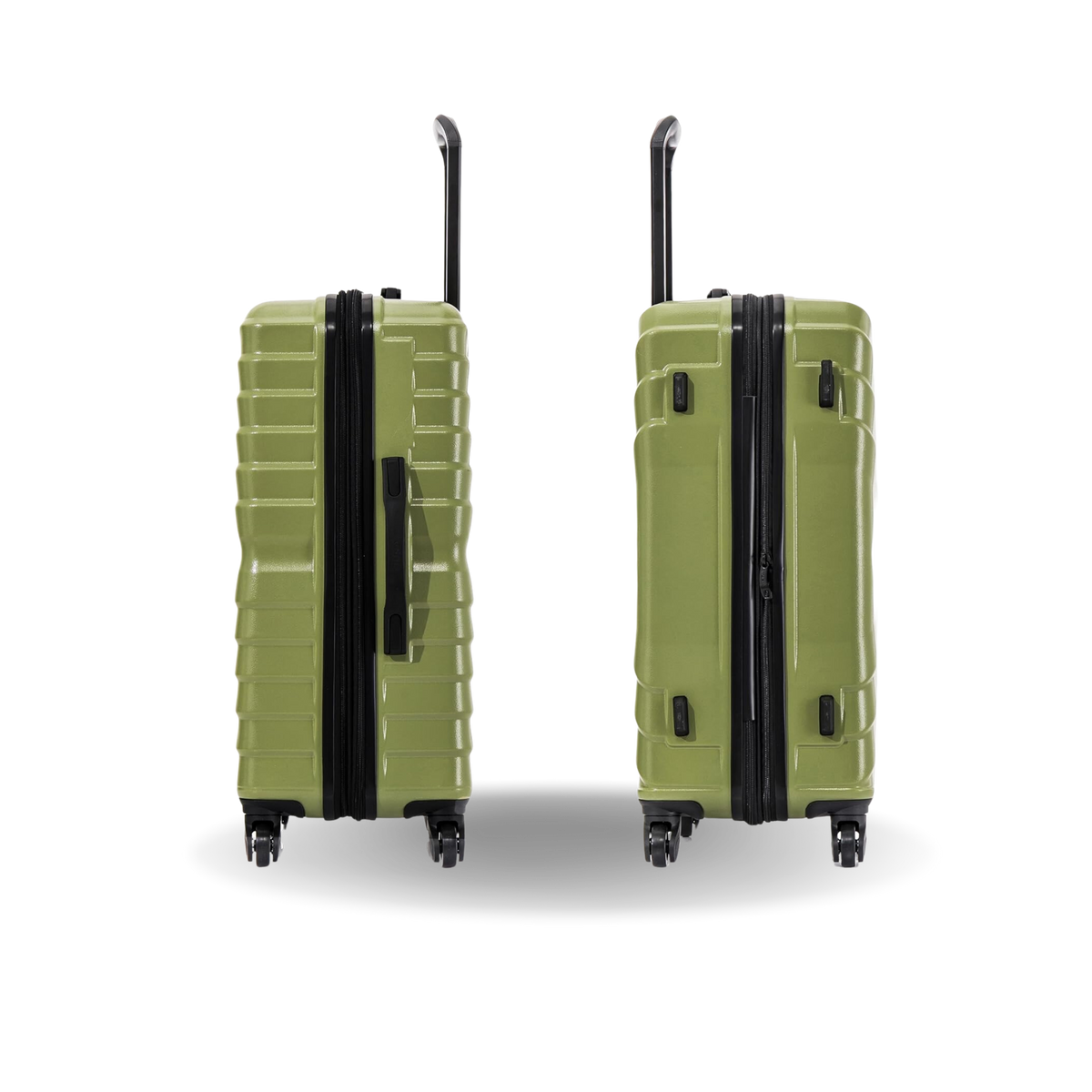 InUSA Aurum 24" Hardside Spinner Checked Suitcase