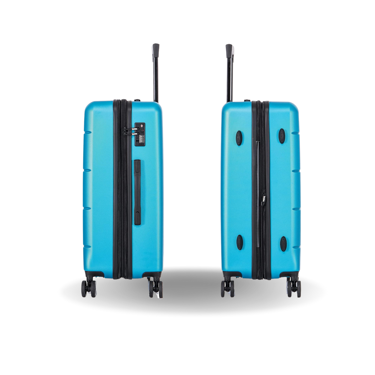 InUSA Elysian 24-Inch Hardside Spinner Checked Luggage
