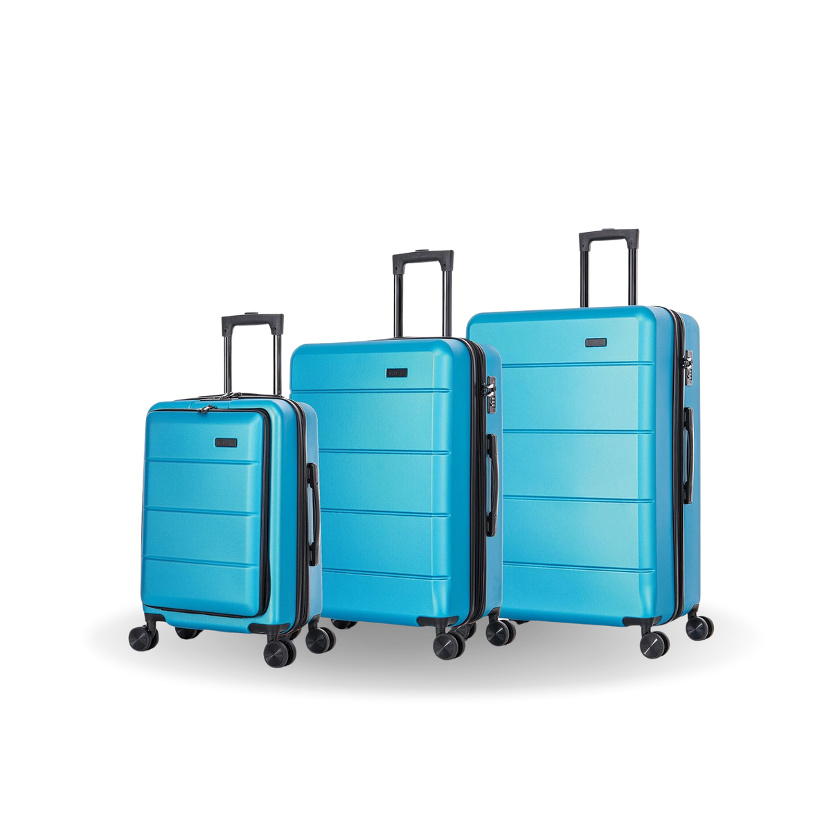 InUSA Elysian 3-Piece Hardside Spinner Luggage Set