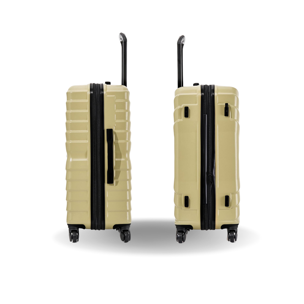 InUSA Aurum 24" Hardside Spinner Checked Suitcase