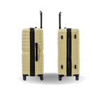 InUSA Aurum 24" Hardside Spinner Checked Suitcase