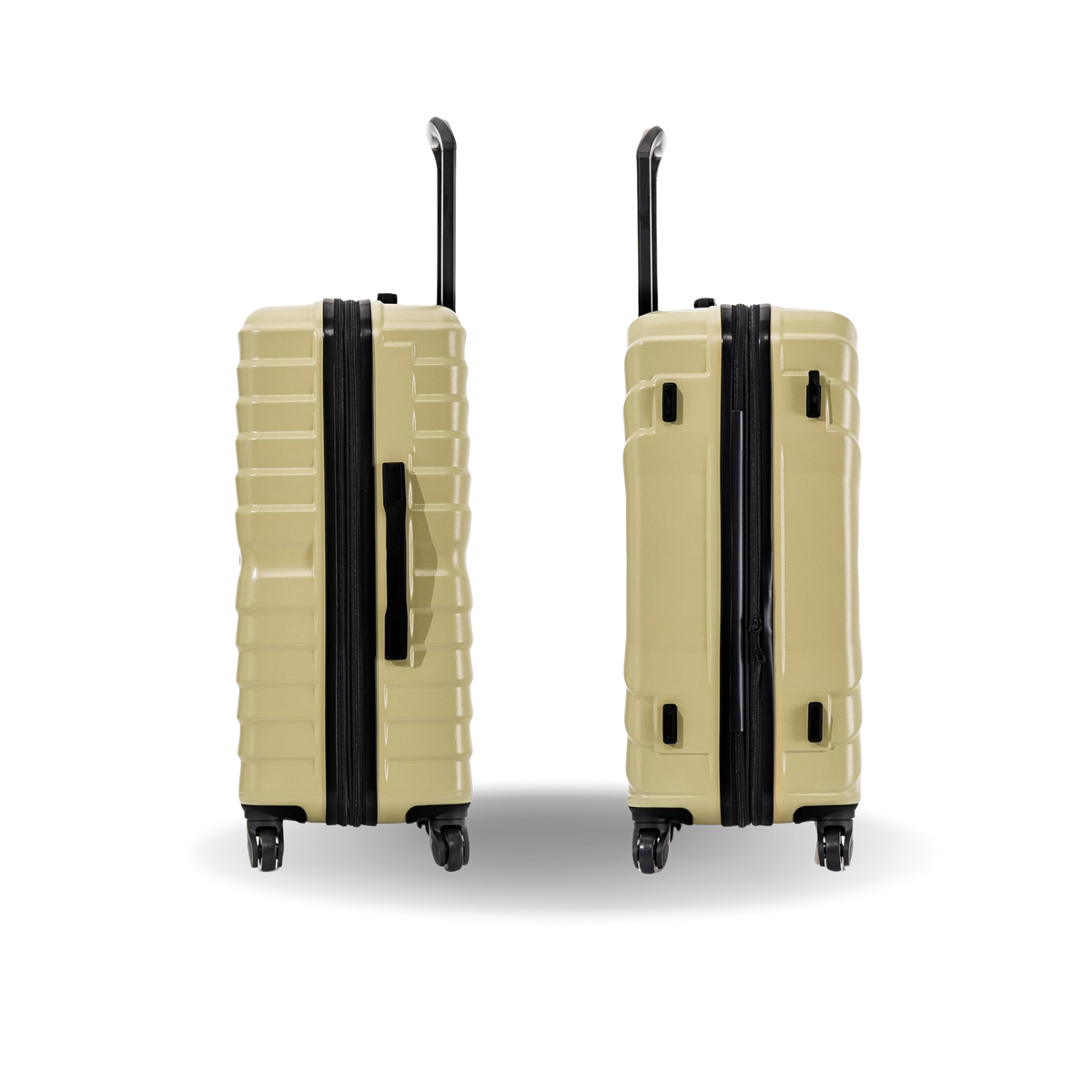 InUSA Aurum 24" Hardside Spinner Checked Suitcase