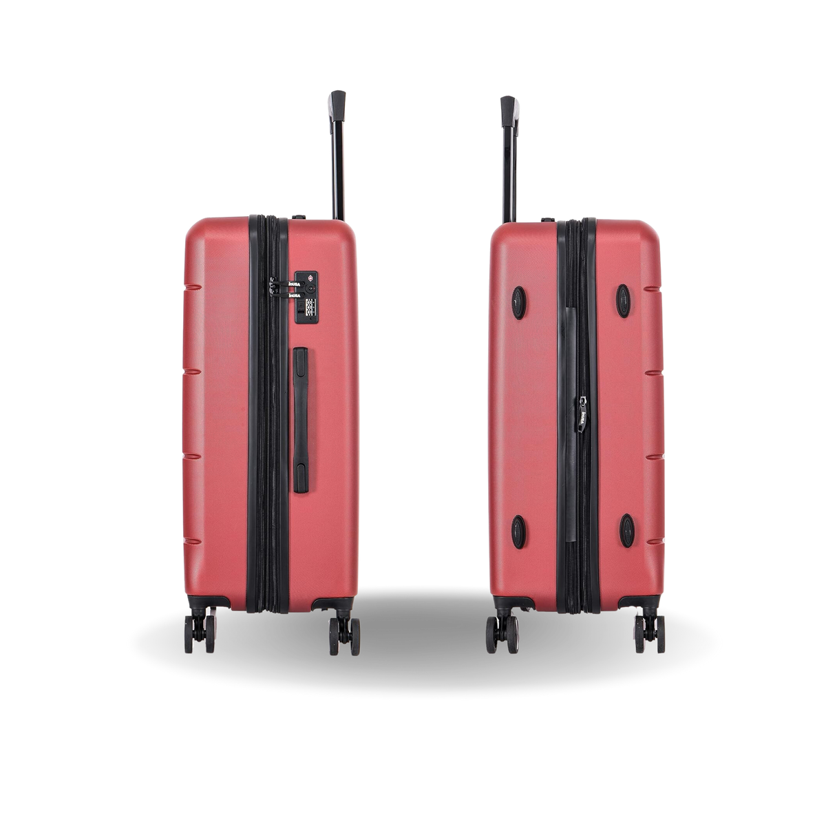 InUSA Elysian 24-Inch Hardside Spinner Checked Luggage
