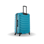 InUSA Endurance 28" Hardside Spinner Checked Suitcase