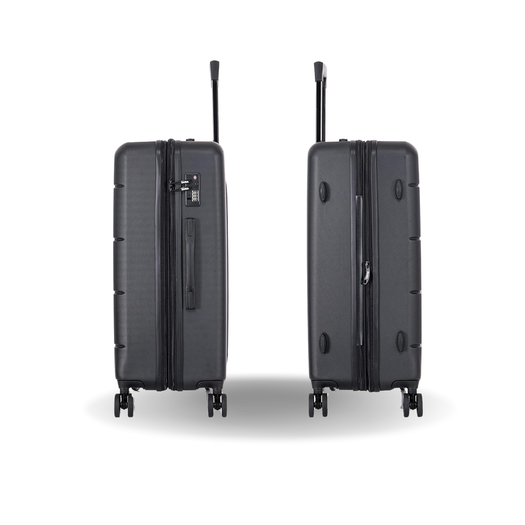 InUSA Elysian 24-Inch Hardside Spinner Checked Luggage