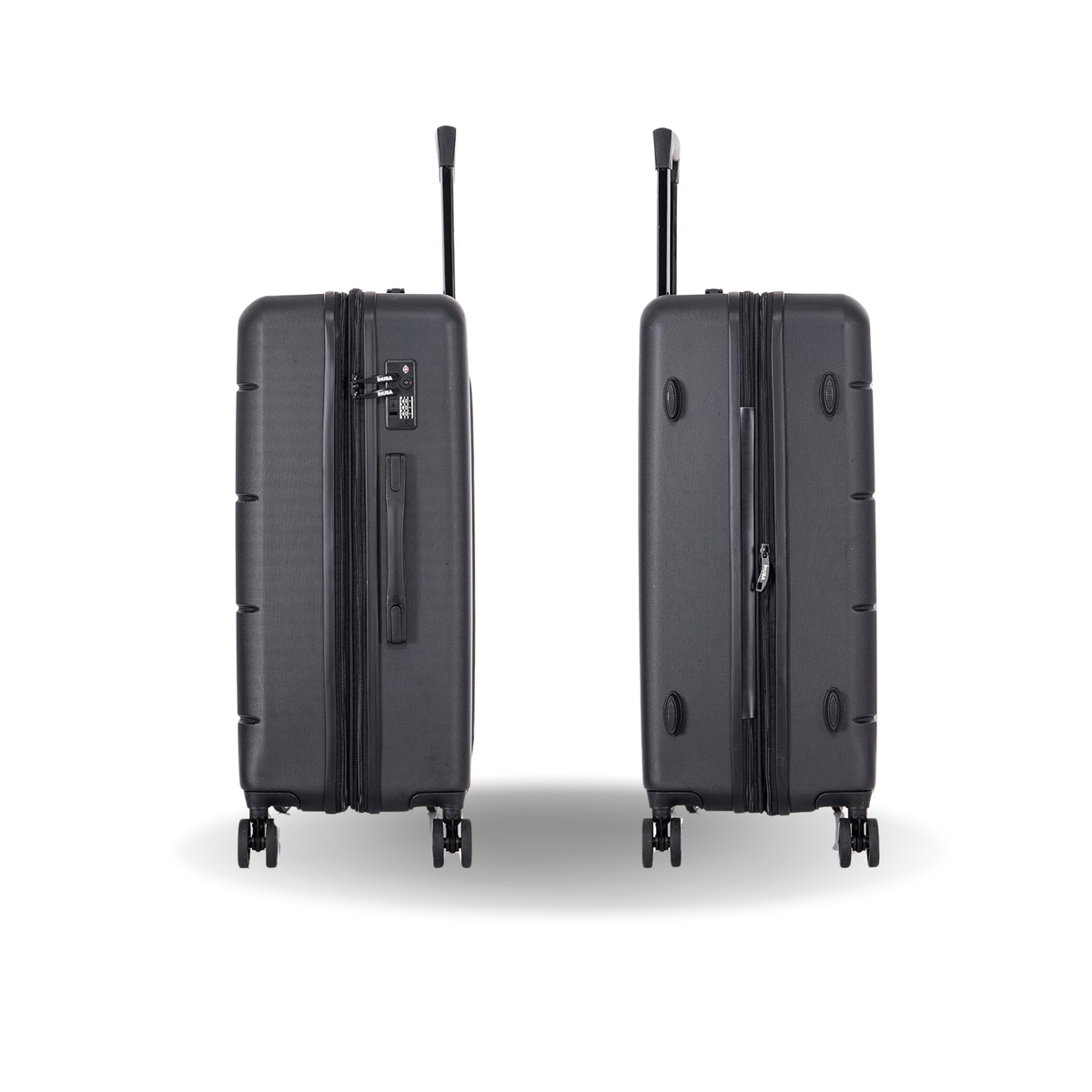 InUSA Elysian 24-Inch Hardside Spinner Checked Luggage