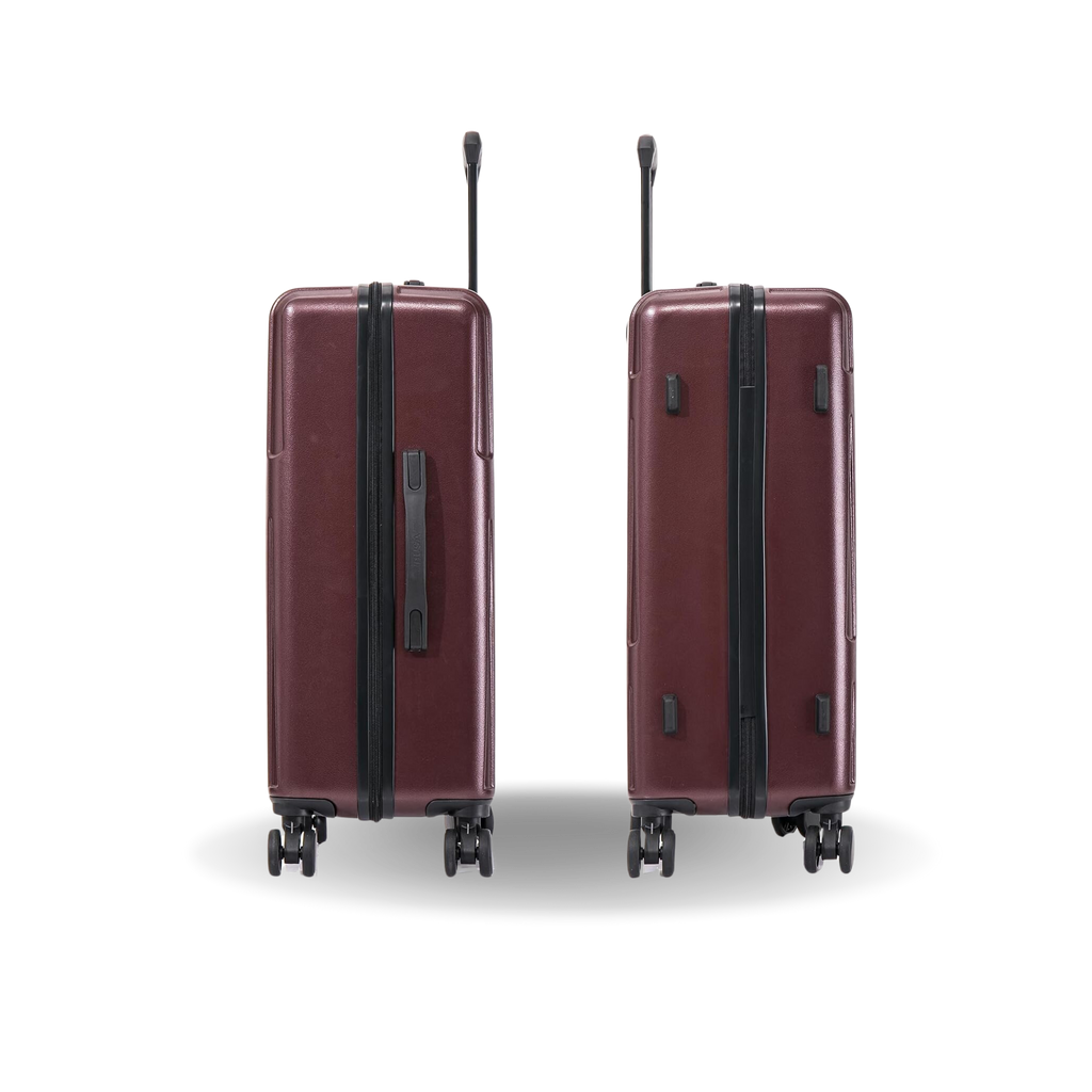 InUSA Drip 24" Hardside Spinner Checked Luggage