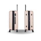 InUSA Elysian 24-Inch Hardside Spinner Checked Luggage