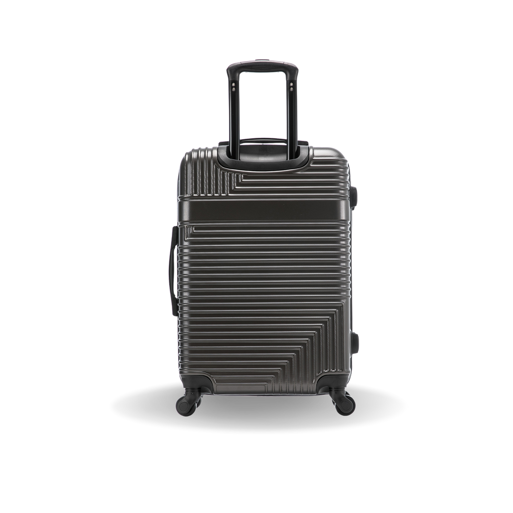 InUSA Resilience 24" Hardside Spinner Checked Suitcase