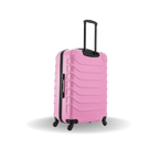 InUSA Endurance 28" Hardside Spinner Checked Suitcase