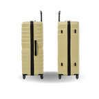InUSA Aurum 32" Hardside Spinner Checked Suitcase