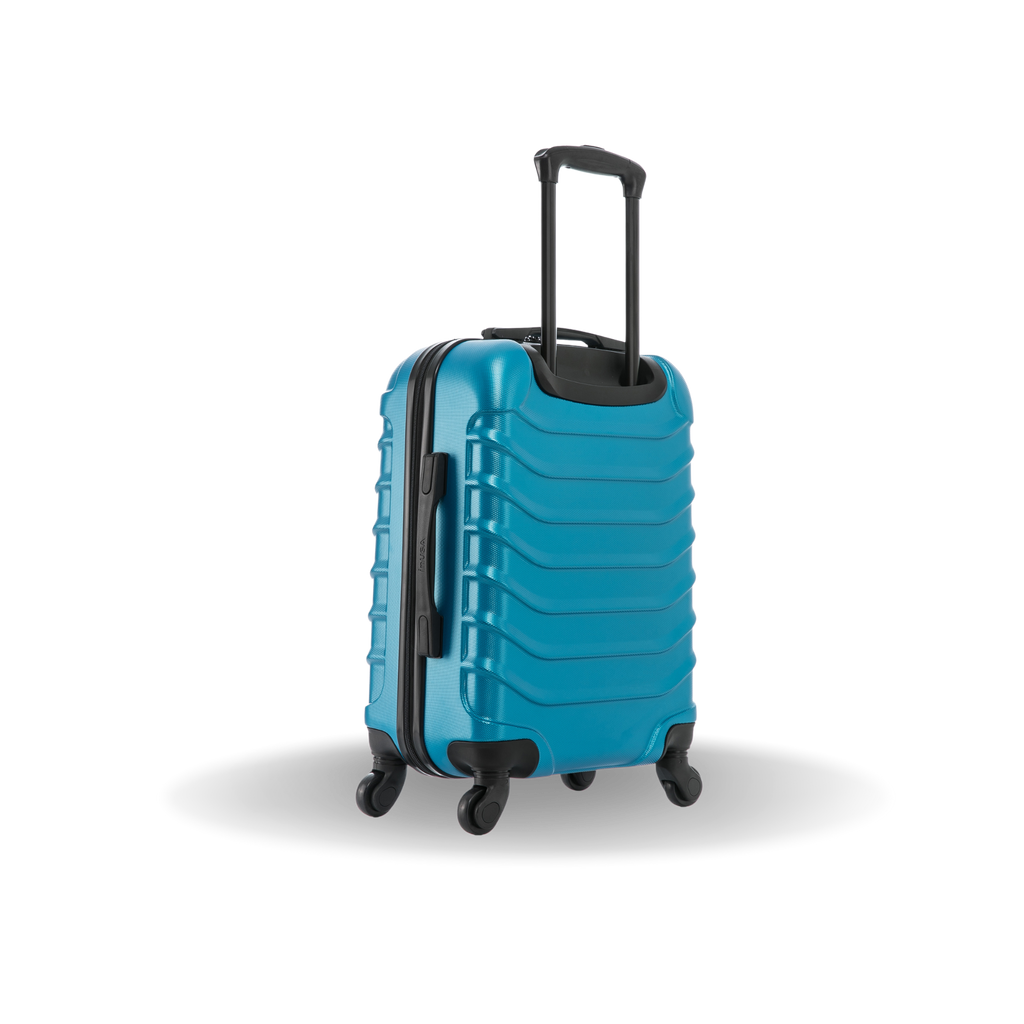 InUSA Endurance 24" Hardside Spinner Checked Suitcase