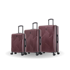InUSA Drip 3-Piece Hardside Spinner Luggage Set