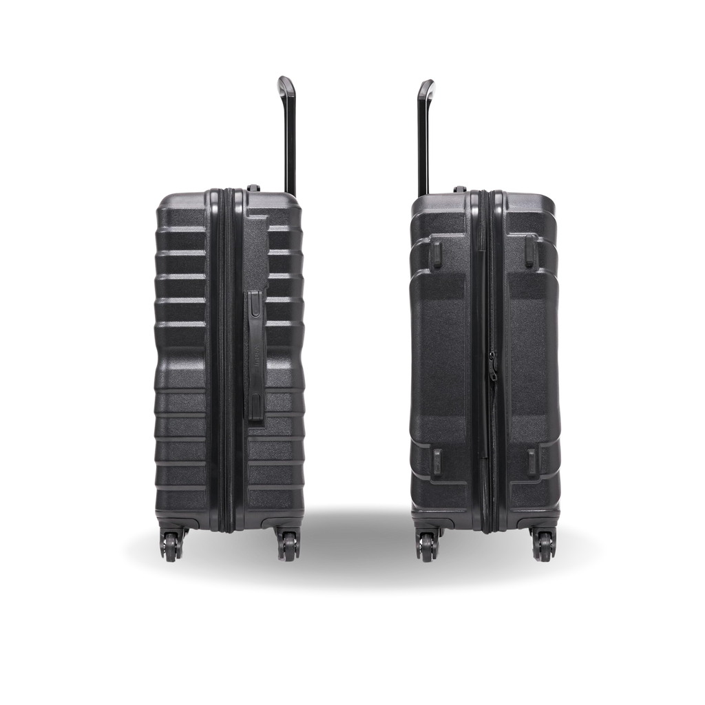 InUSA Aurum 24" Hardside Spinner Checked Suitcase