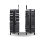 InUSA Aurum 32" Hardside Spinner Checked Suitcase