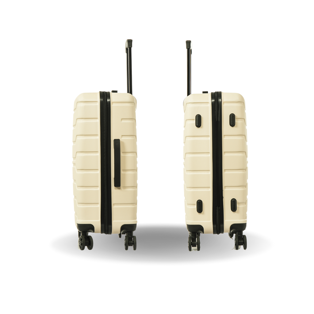 InUSA Trend 24" Hardside Spinner Checked Suitcase