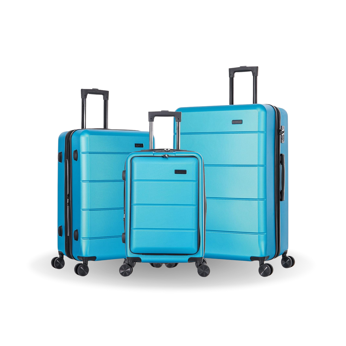 InUSA Elysian 3-Piece Hardside Spinner Luggage Set