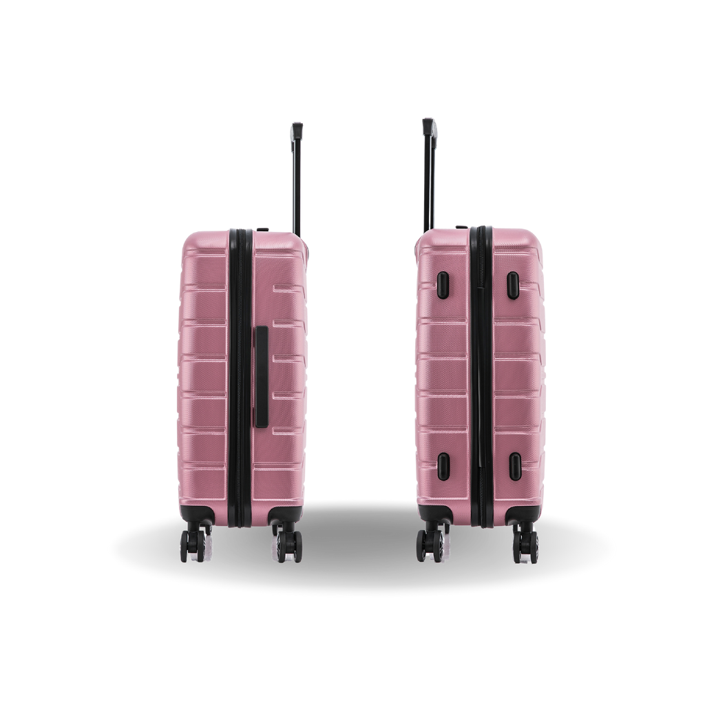 InUSA Trend 24" Hardside Spinner Checked Suitcase