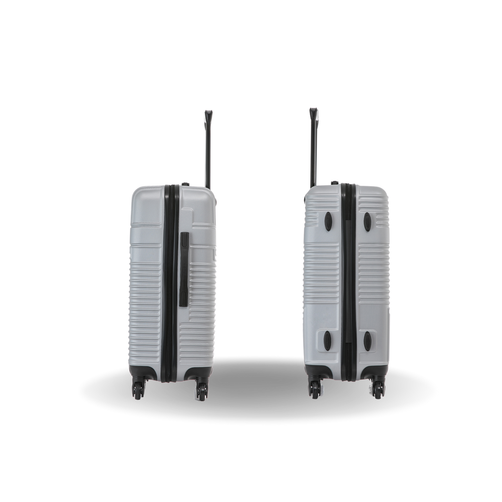 InUSA Resilience 24" Hardside Spinner Checked Suitcase