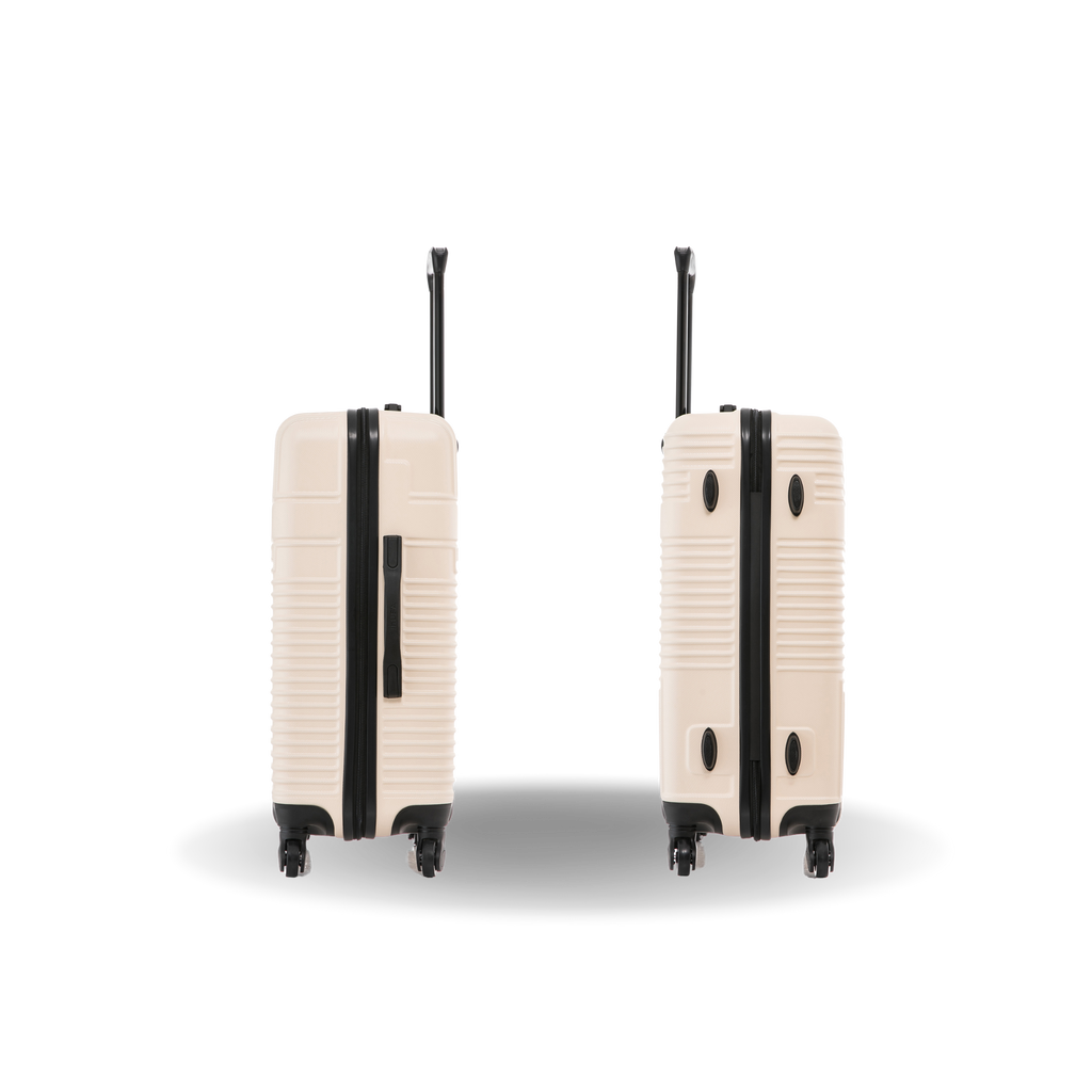 InUSA Resilience 24" Hardside Spinner Checked Suitcase
