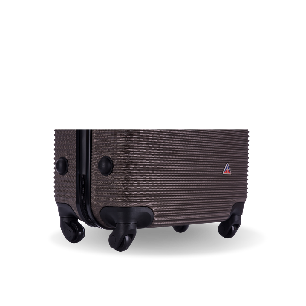 InUSA Royal 24" Hardside Spinner Checked Luggage