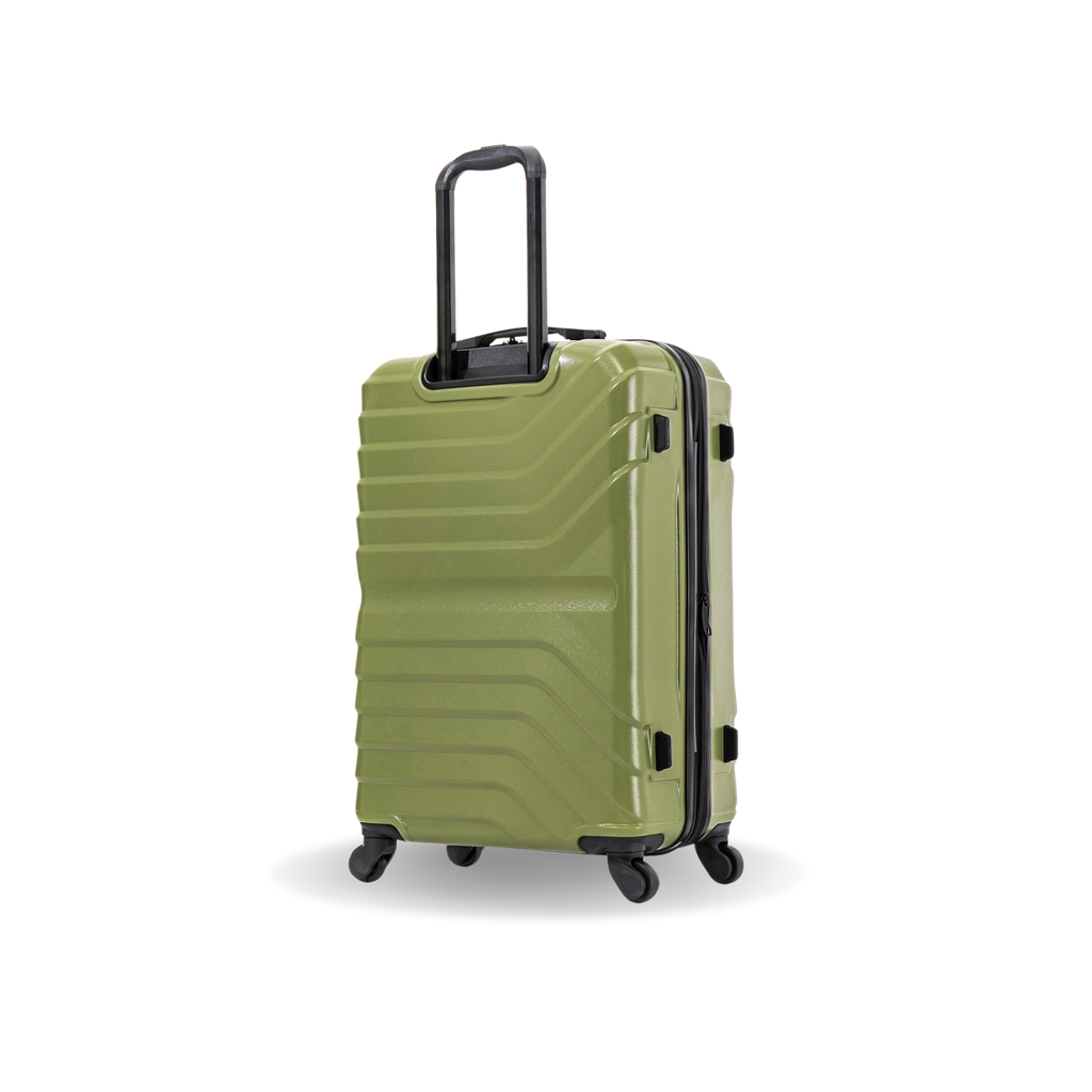 InUSA Aurum 24" Hardside Spinner Checked Suitcase