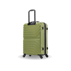 InUSA Aurum 24" Hardside Spinner Checked Suitcase