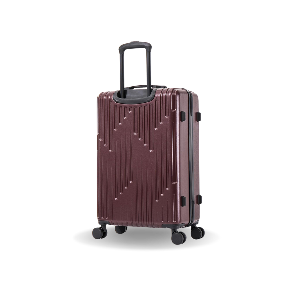 InUSA Drip 24" Hardside Spinner Checked Luggage