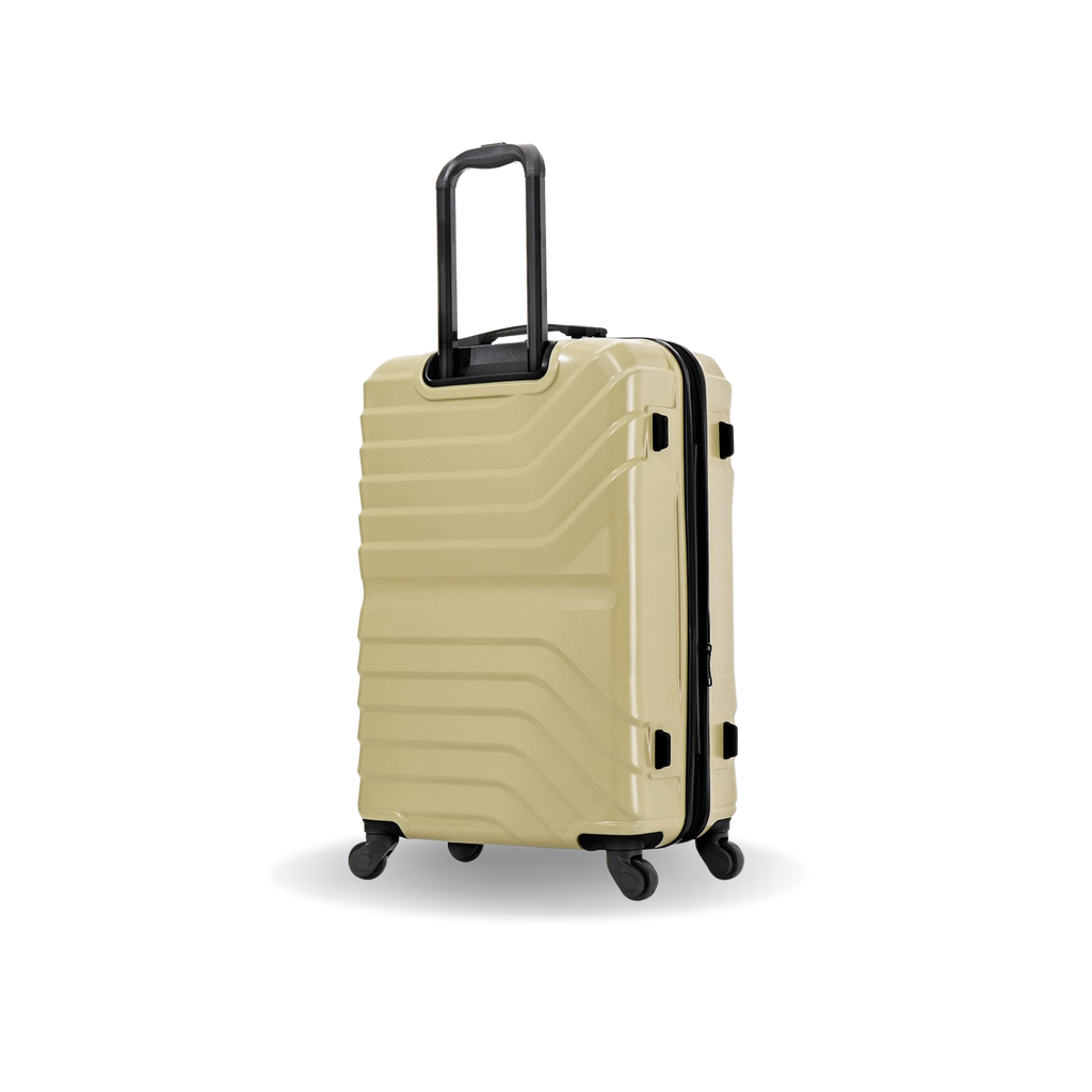 InUSA Aurum 24" Hardside Spinner Checked Suitcase