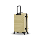 InUSA Aurum 24" Hardside Spinner Checked Suitcase