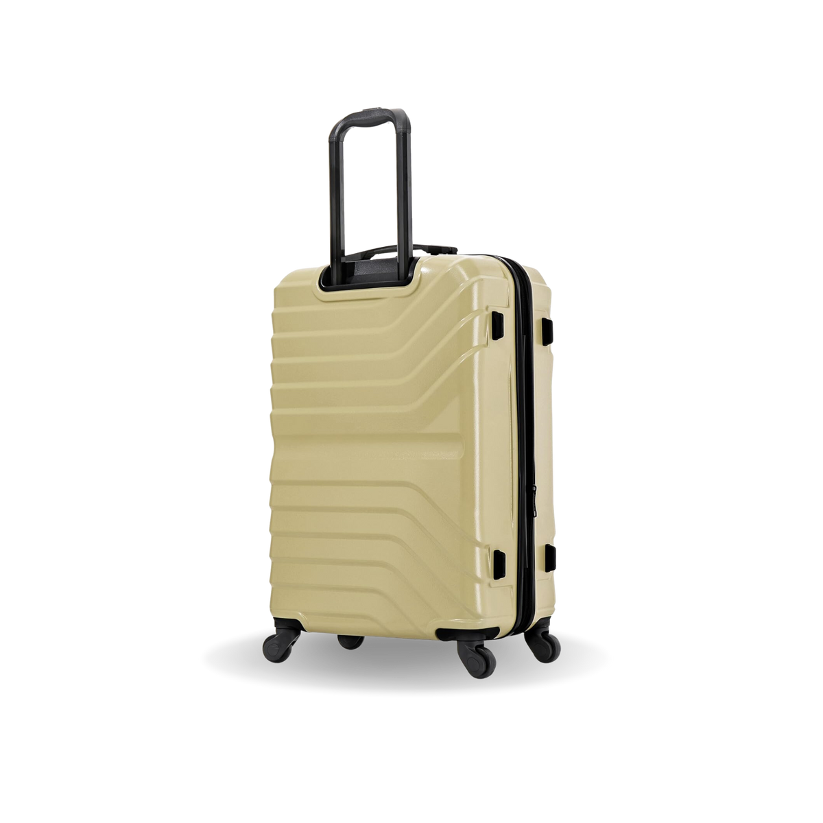 InUSA Aurum 24" Hardside Spinner Checked Suitcase