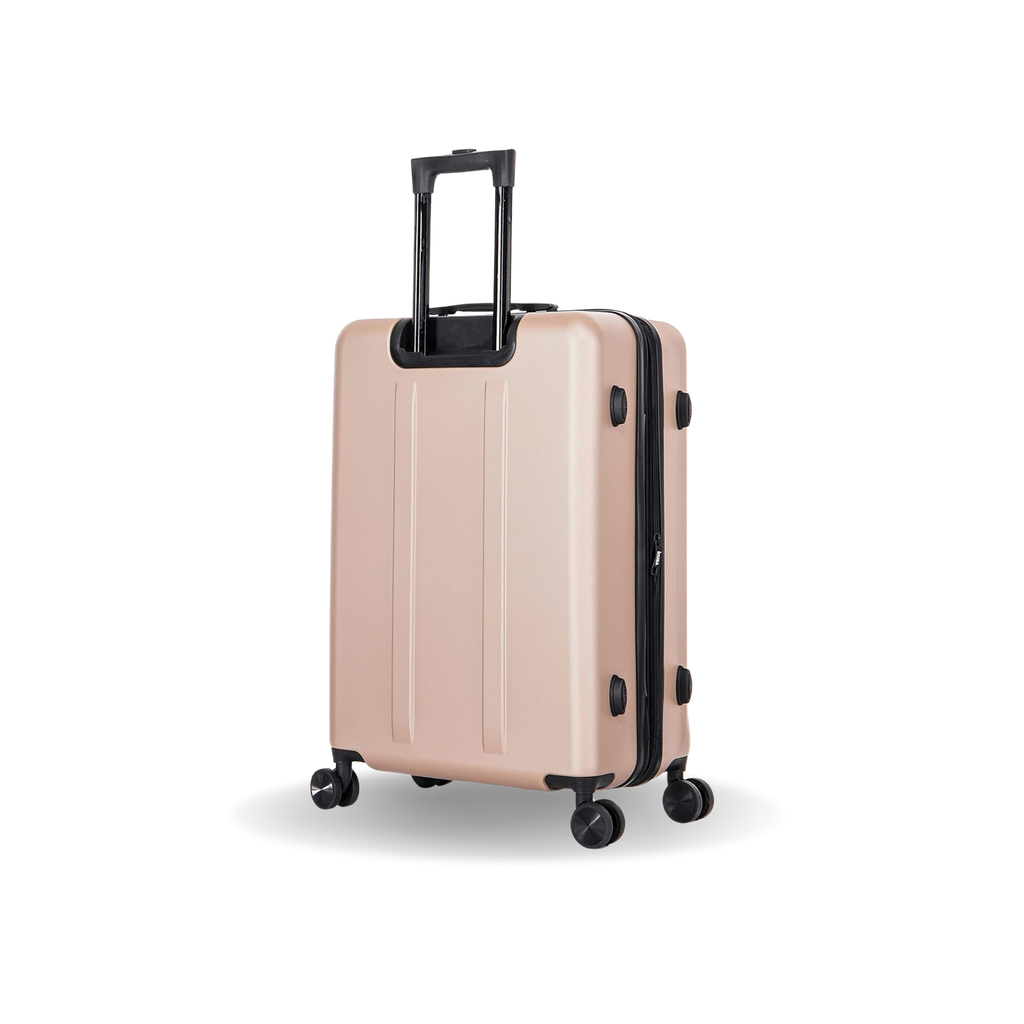 InUSA Elysian 24-Inch Hardside Spinner Checked Luggage