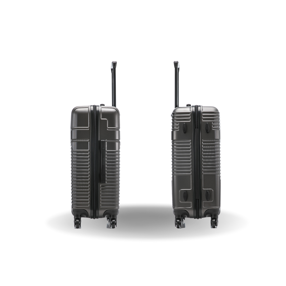 InUSA Resilience 24" Hardside Spinner Checked Suitcase