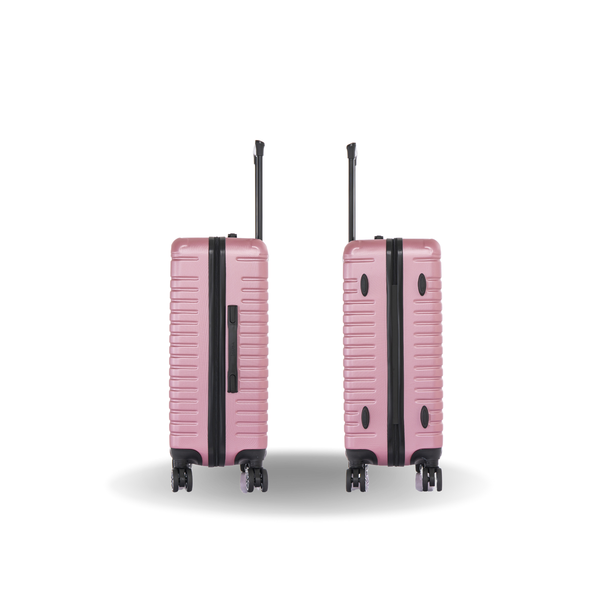 InUSA Deep 24" Hardside Spinner Checked Suitcase