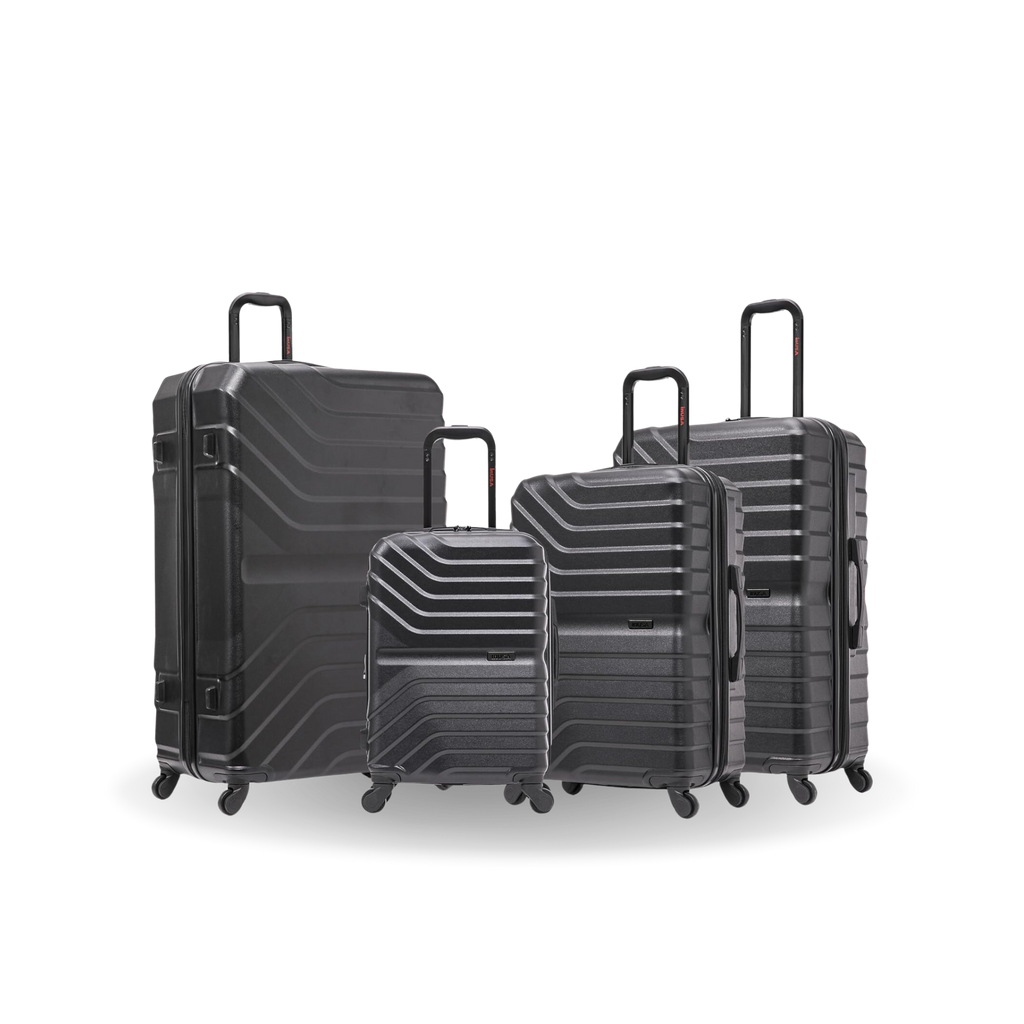 InUSA Aurum 4-Piece Hardside Spinner Luggage Set