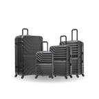 InUSA Aurum 4-Piece Hardside Spinner Luggage Set