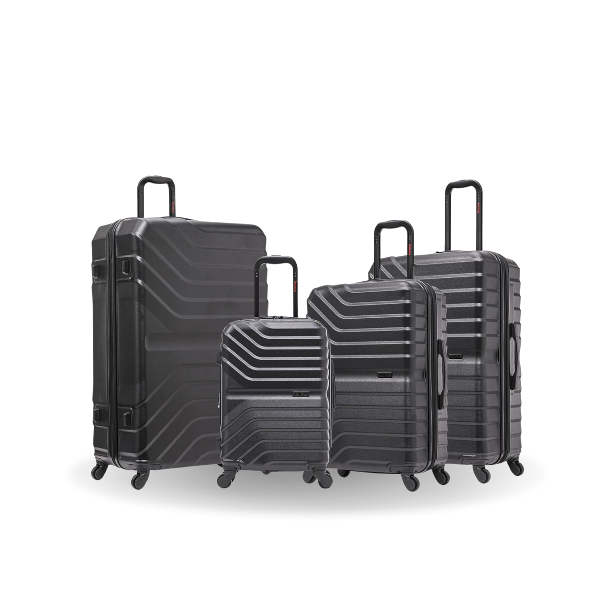 InUSA Aurum 4-Piece Hardside Spinner Luggage Set