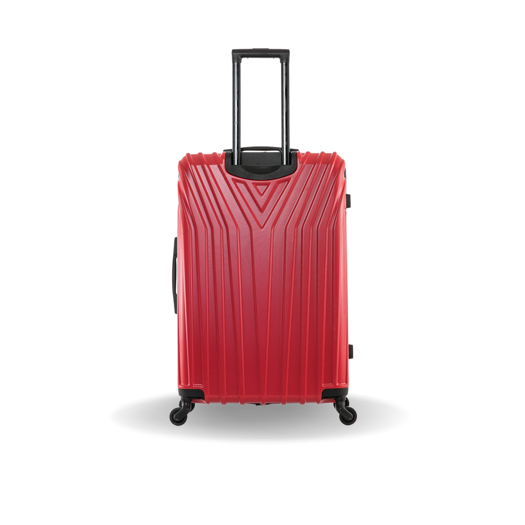 InUSA Vasty 28" Hardside Spinner Checked Suitcase