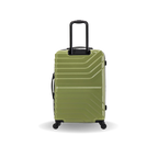 InUSA Aurum 24" Hardside Spinner Checked Suitcase