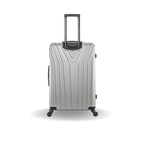 InUSA Vasty 28" Hardside Spinner Checked Suitcase